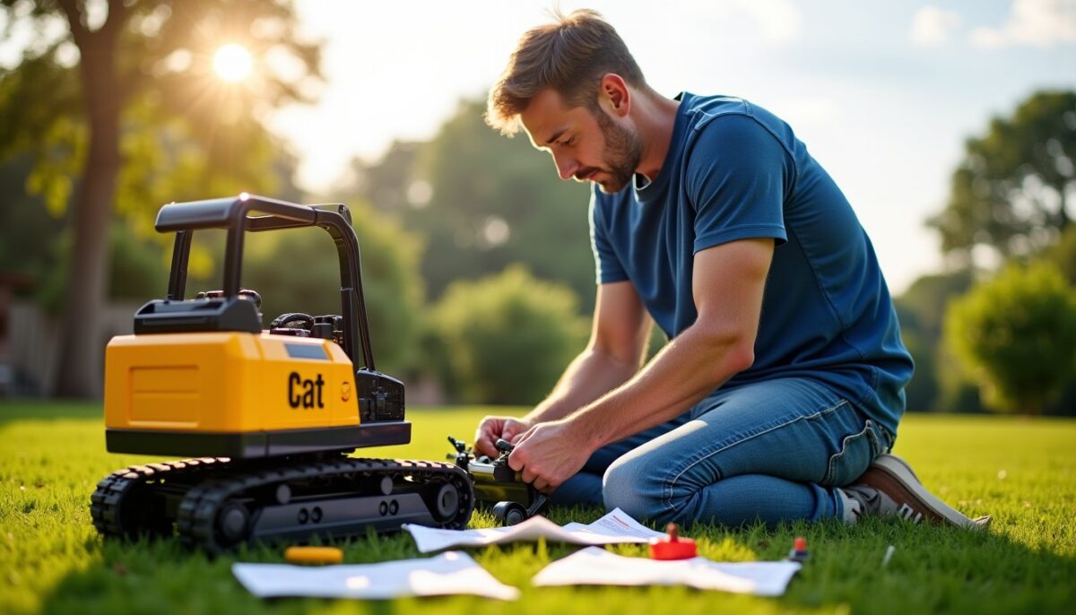 Assembler soi-même sa mini-pelle en kit : guide pratique et astuces